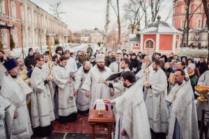 Великое освящение храма Архистратига Божия Михаила состоялось в Донском монастыре. Фото: сайт Донского монастыря Великое освящение храма Архистратига Божия Михаила состоялось в Донском монастыре. Фото: сайт Донского монастыря