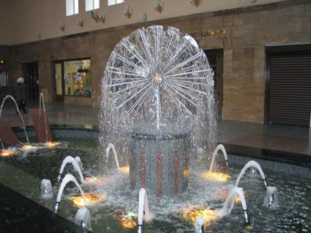 Веселые аттракционы у воды