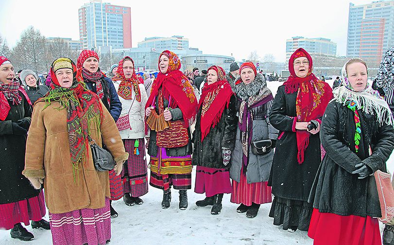 Масленицу встречаем — света солнца ожидаем!