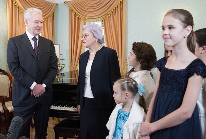 Собянин: завершена реставрация музыкальной школы имени Танеева