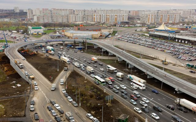 Собянин: Объем дорожного строительства в Москве с 2010 г. увеличился в четыре раза