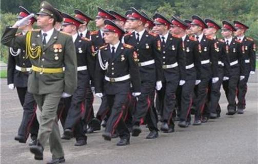 Парад кадетских классов