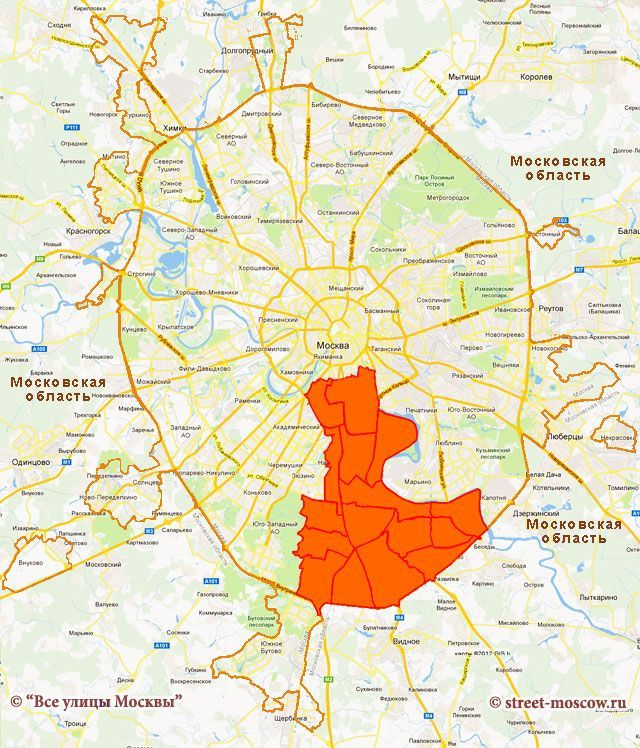 ИСТОРИЯ ЮЖНОГО ОКРУГА