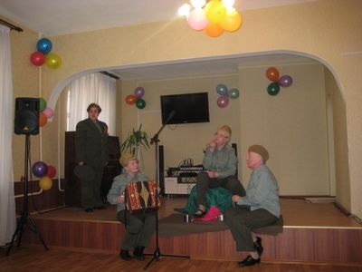 В Центре досуга Всероссийского общества инвалидов ветеранов поздравили с Днем Победы
