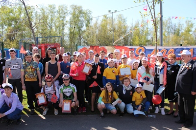 Велопробег в честь празднования 70-й годовщины Победы прошёл на юге Москвы