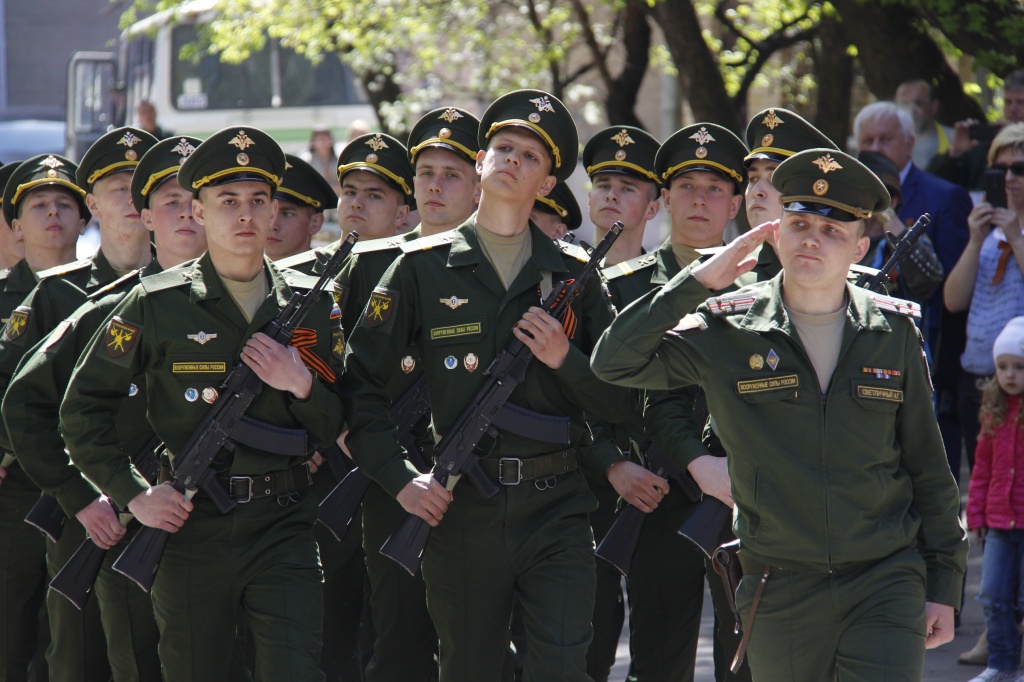 Военнослужащие 1-го отдельного стрелкового Семеновского полка.