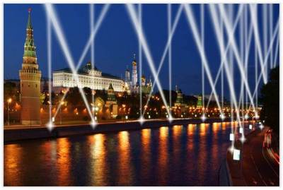 Праздничная подсветка «Вахта памяти» украсит Москву