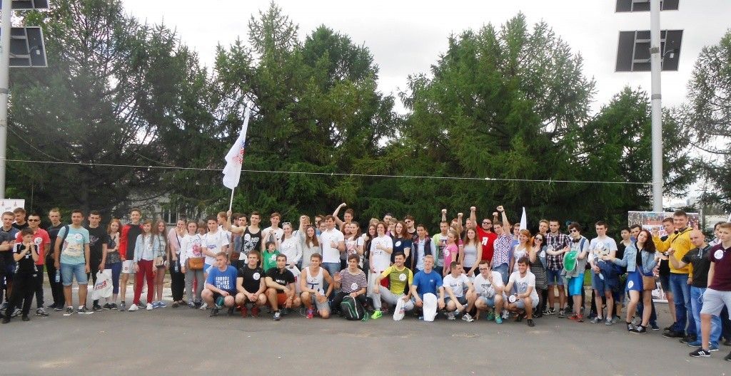 Снимок на память. Мы не курим!