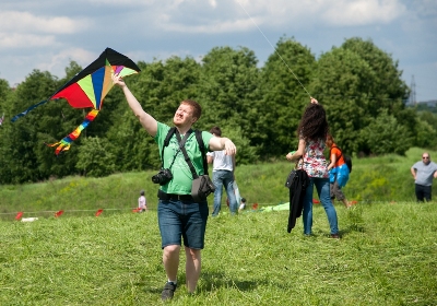 Фестиваль воздушных змеев «Пестрое небо» открыл дорогу в лето