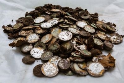 Клад серебряных монет обнаружен на ВДНХ