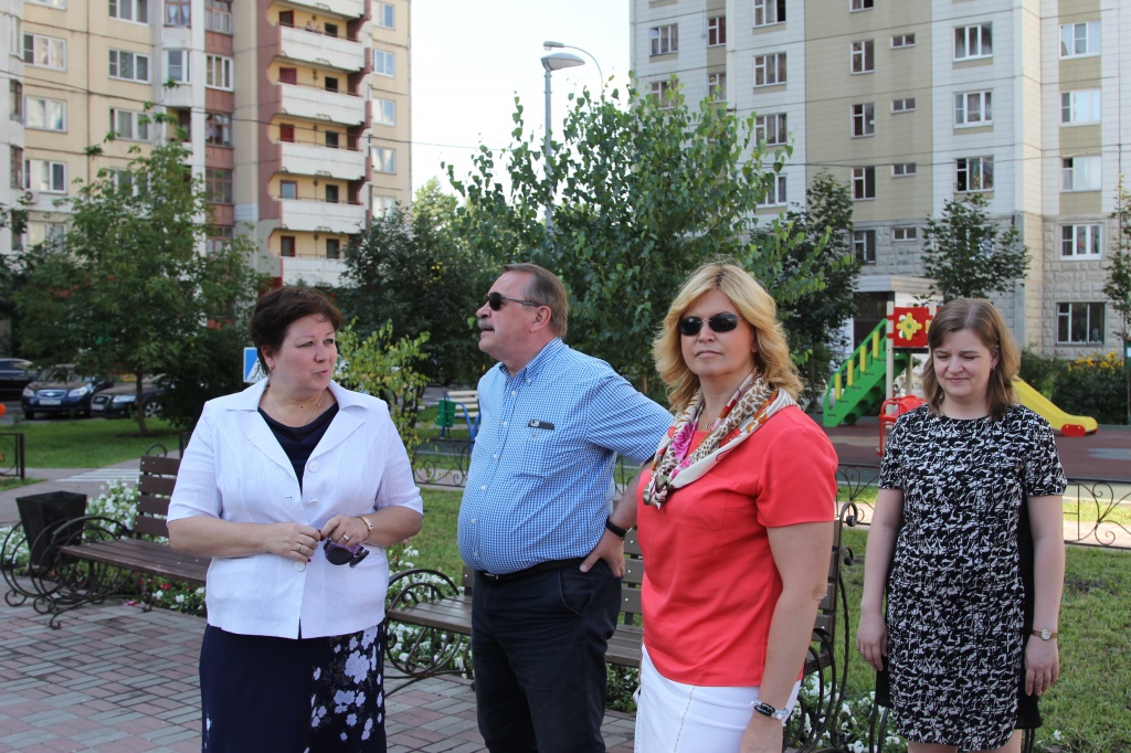 Школьный дворик, Бирюлево Западное.
