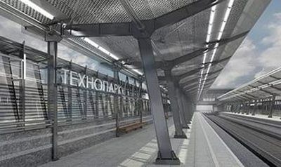 Стеклянный купол украсит станцию метро «Технопарк»
