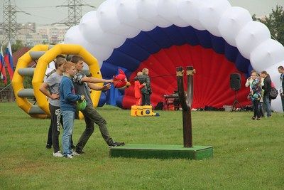 В зоне отдыха «Борисовские пруды» прошел спортивный праздник