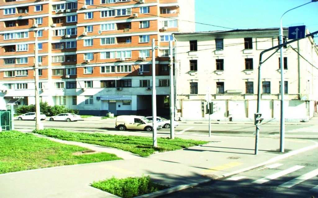 Пересечение улиц Большой Серпуховской и Павла Андреева. До реконструкции. Пересечение улиц Большой Серпуховской и Павла Андреева. До реконструкции.