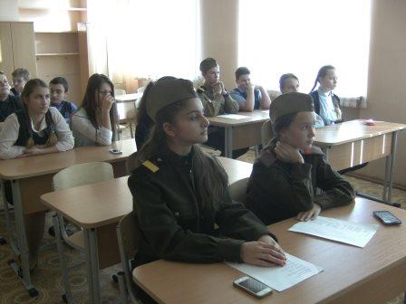 В школе №947 прошли уроки памяти воинов, погибших в боях за Москву в 1941 году.