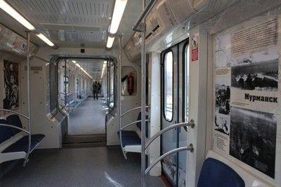 Московский метрополитен получит третий состав со сквозным проходом