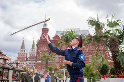 На фестивале «Московская осень» открылась казачья ярмарка