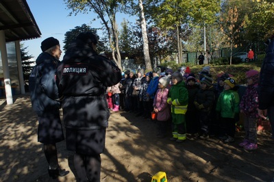 О правилах безопасности рассказали воспитанникам детского сада ЮАО