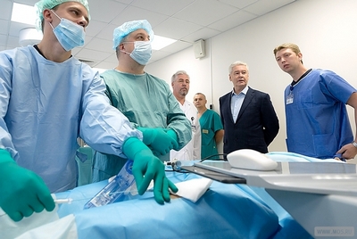 Собянин открыл лучший в Европе центр повышения квалификации врачей