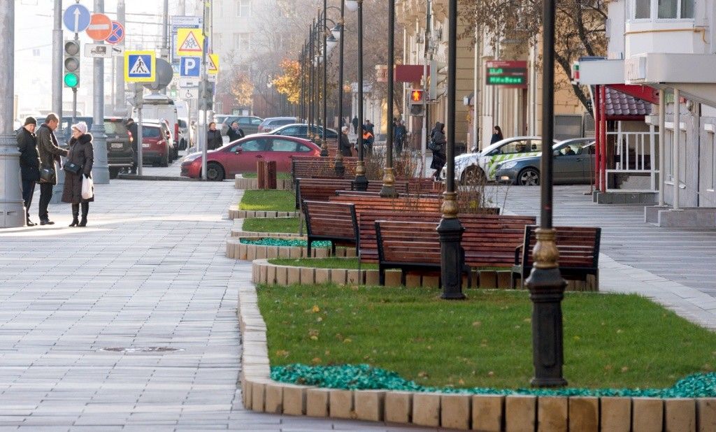 Завершены работы по благоустройству Новослободской и Долгоруковской улиц столицы. 