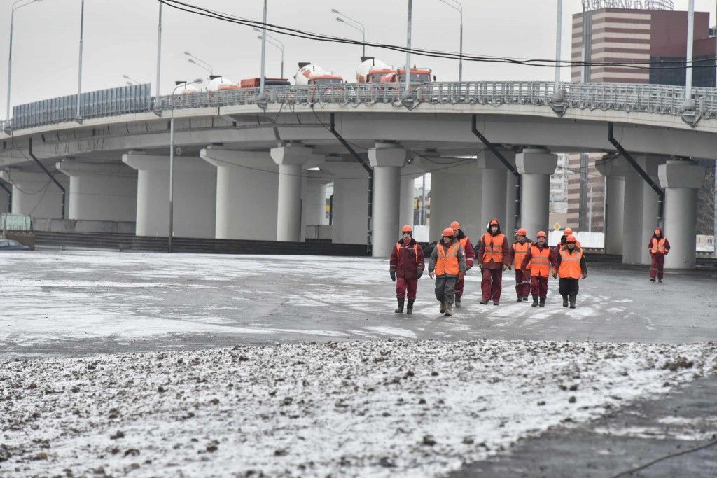 На Рябиновой улице открыли новый путепровод