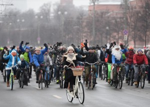 12 февраля в Москве состоится акция на работу на велосипеде