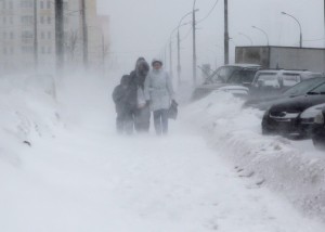 Аномальные морозы в Москве