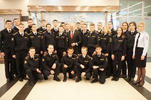 "Студенческий десант" посмотрел на работу полицейских Фото предоставлено пресс-службой УВД по ЮАО г. Москвы