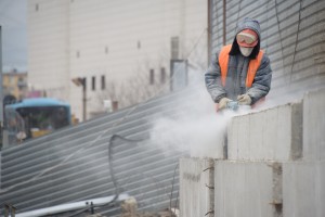 строительство на территории бывшей промзоны 