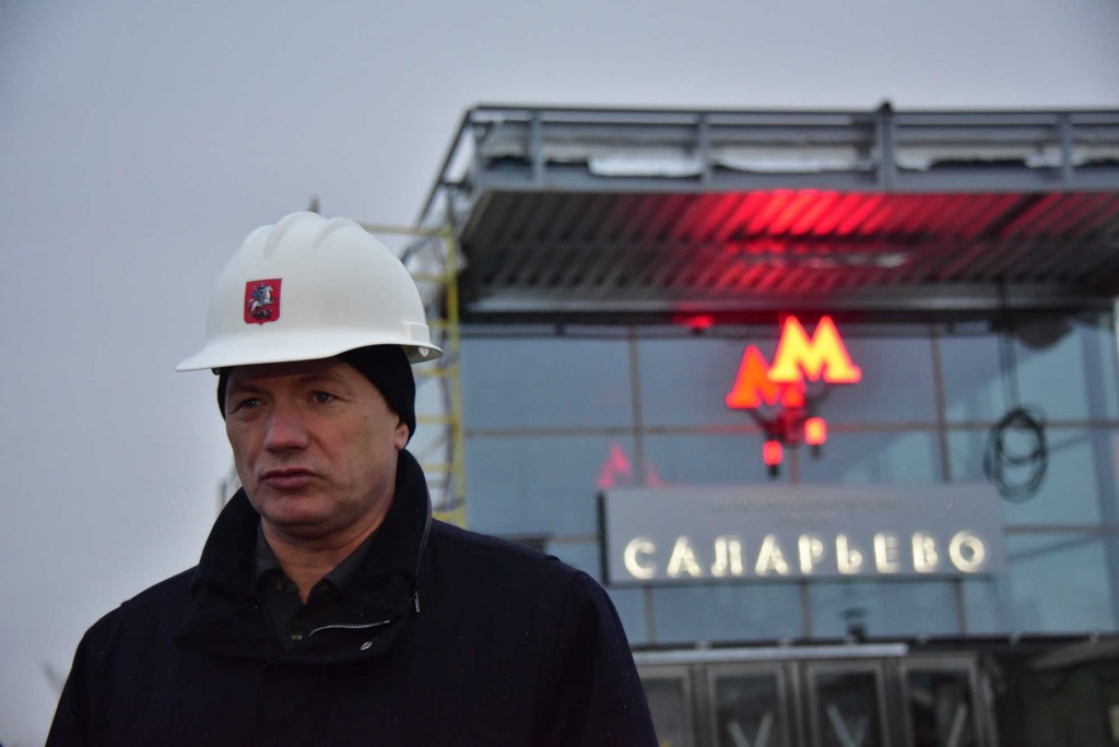 Станция «Саларьево» откроется в феврале