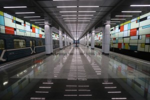 Открытие станции метро "Румянцево"