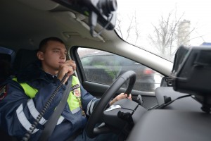 Полиция патрулирует улицы