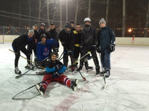 Хоккейная команда "Прайд", фото предоставлено организатором турнира Владимиром Коростелкиным