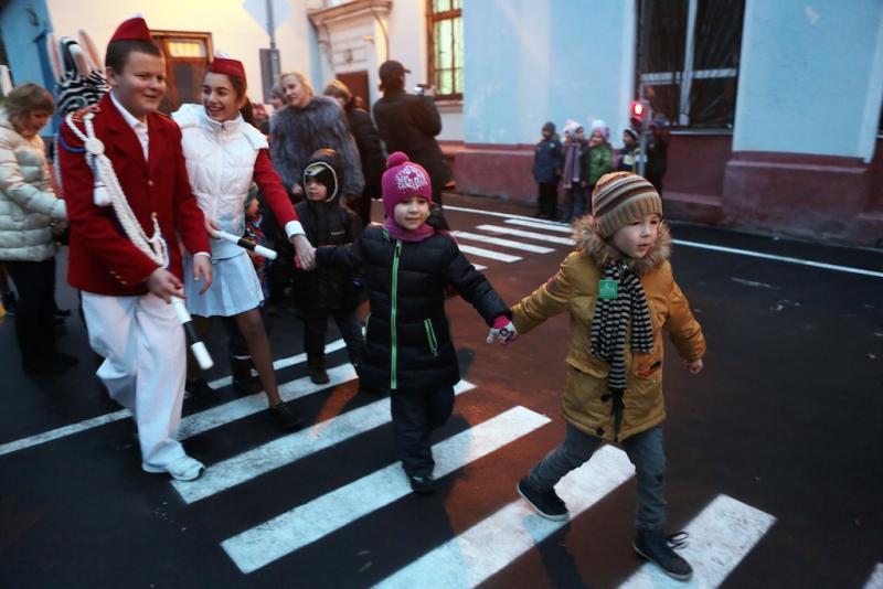Рейд «Маленький пешеход» прошел на юге Москвы