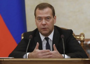 Премьер-министр России Дмитрий Медведев медведев