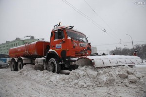 Из столицы было вывезено почти 6 миллионов кубов снега за неделю уборка снега