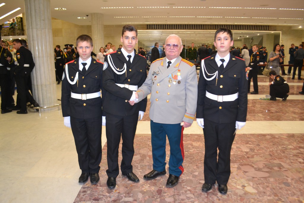Кадеты из школы №878 посетили второй форум кадет в Кремлевском дворце