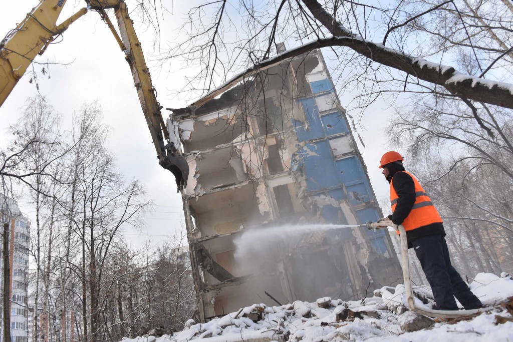 Программа сноса пятиэтажек в Южном округе Москвы завершилась