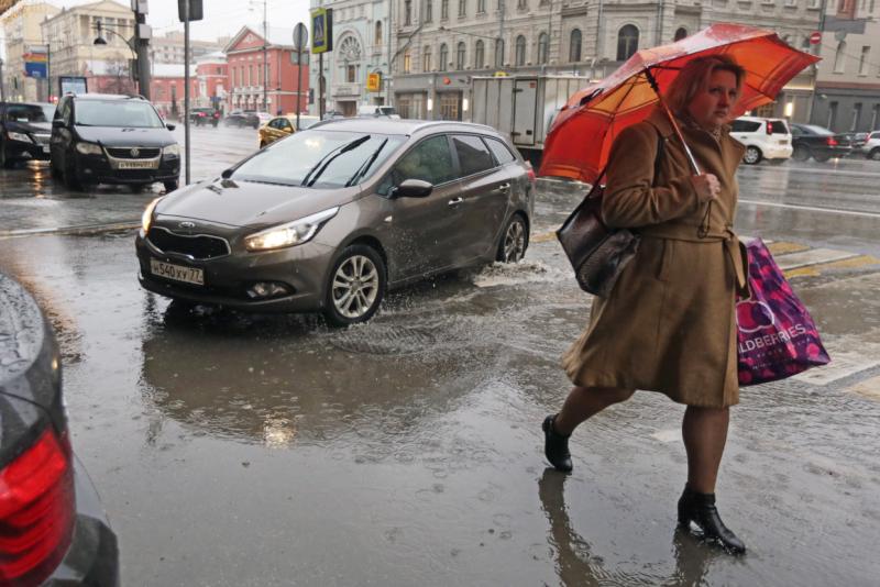 В первые дни весны в Москве будет идти дождь