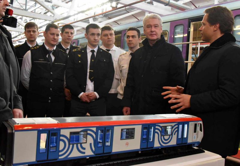Собянин: Подвижной состав московского метро на 37% состоит из вагонов новых моделей