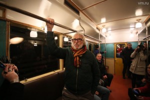 Пьер Ришар проехался на столичном метро метро