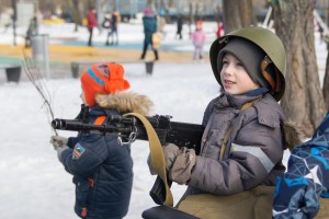 27.02.2016 Коломенское - Затонная улица - игра зарница . Максим Зенков