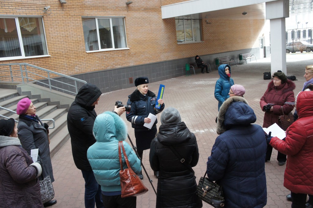 В Лицее № 1580 провели открытый урок «ГИБДД в защиту детей»