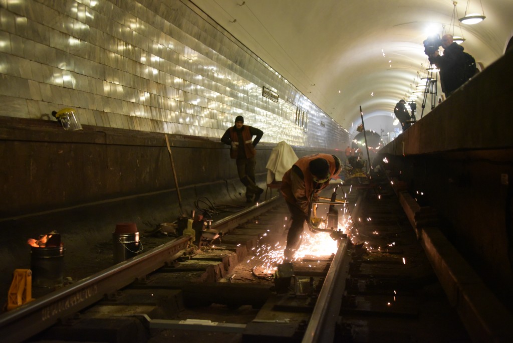 В субботу закроется синяя ветка Московского метро