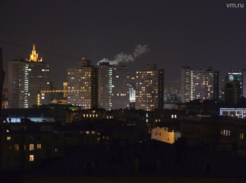 19 марта в Москве отключили подсветку 1.5 тыс зданий в рамках акции 