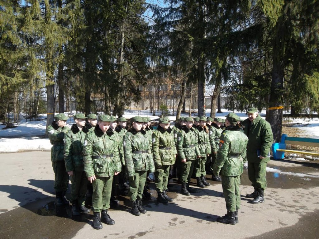 Школьники из Орехово-Борисово Северное поучаствовали в конкурсе-смотре на звание «Лучший кадетский класс»