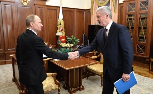 Президент РФ Владимир Путин обсудил с мэром Москвы Сергеем Собяниным транспортную ситуацию в столице
