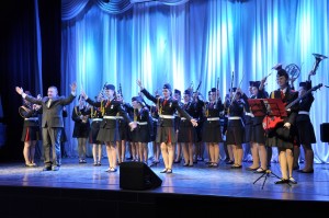 «На сумском» прошел концерт в честь ветеранов преподавательского труда