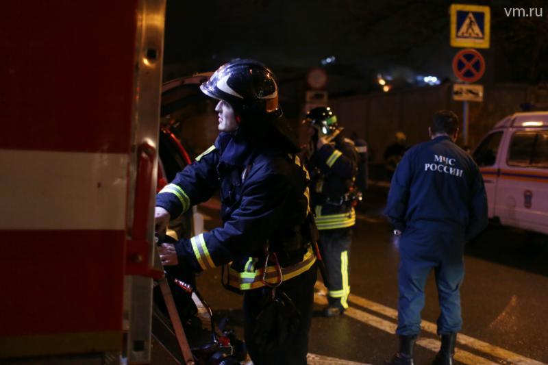 При пожаре в общежитии на севере Москвы пострадали 11 человек