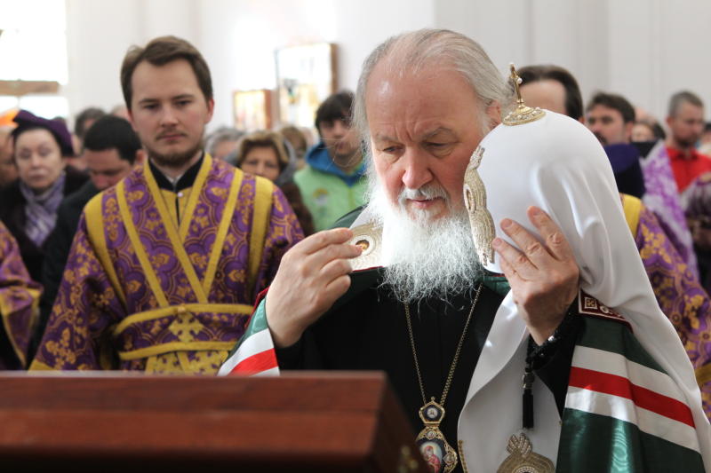 Патриарх Кирилл освятил храм в районе Орехово-Борисово Южное